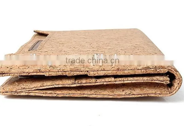 New Arrive Eco-freindly Cork Leather Ladies Long Wallets ( W023) photo-3