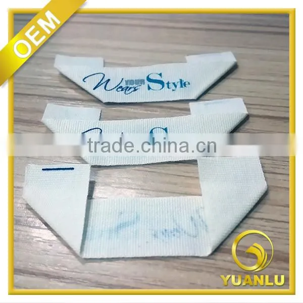 Wholesale Cheap Clothing Printed Silkscreen Label photo-2