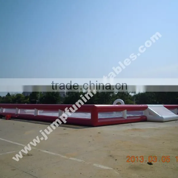 22x14 Meter Inflatable Human Soccer Field Commercial Hire Adults Football Fields Wholesale photo-4