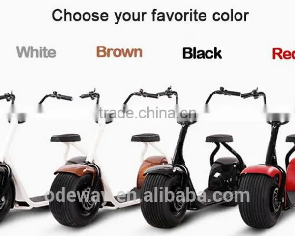Citycoco Adult Big Wheel Fat Tire Scooter Fat Scooter Big Wheel Scooter for Outdoor photo-4