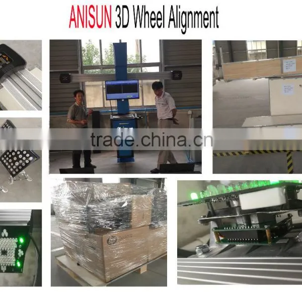 Car Workshop Equipment 3D Wheel Aligner Machine From ANISUN Factory photo-4