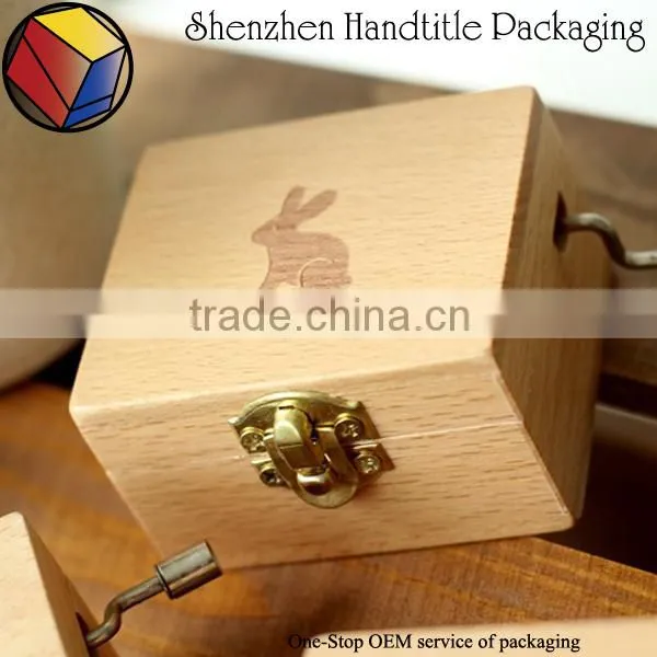 Christmas Wooden Music Box Gift photo-4