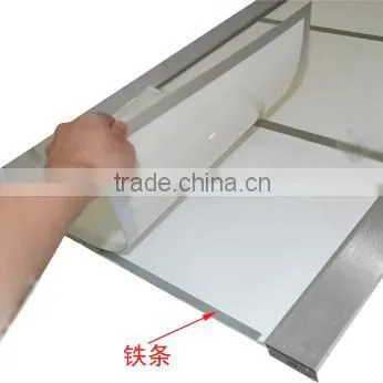 2016 New Invention Wall Mounted Aluminum Poster Frame Restaurant Led Menu Covers photo-3