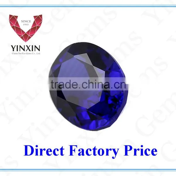 China Wholesale Synthetic Blue Sapphire Price photo-2