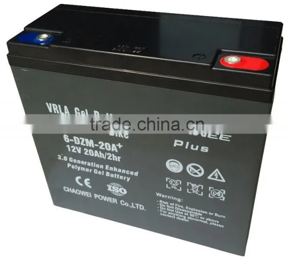 12v20Ah Sealed Lead Acid(SLA) Rechargeable Battery for Electric Wheelchair photo-2