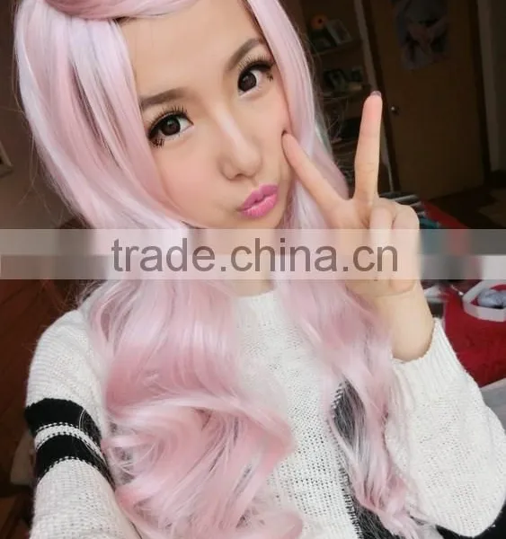The Wig Wholesale Harajuku Style Wig Sweety Pink Wig Cheap photo-6