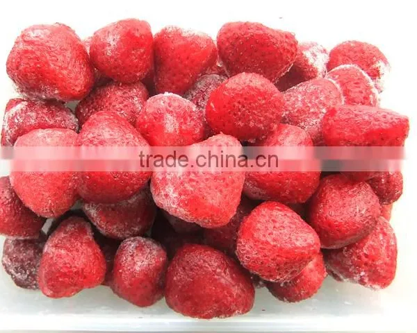 High quality frozen IQF strawberry whole