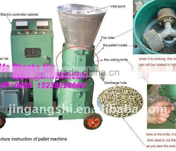 2015 Diesel Engine Wood Pellet Machine photo-4