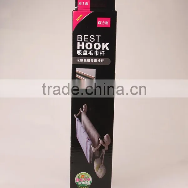 Wholesale Hot Sell Stainless Steel Bathroom Accessories Towel Holder Towel Racks With Sucking Disc photo-5