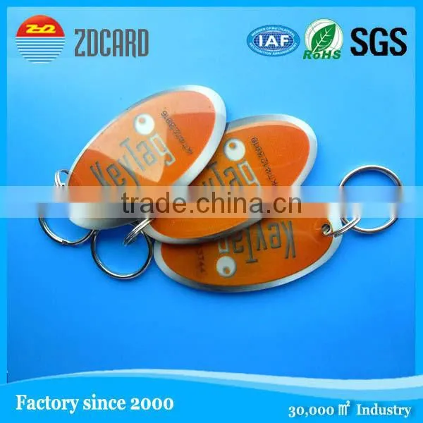 Writable Waterproof 125khz ABS T5577 Rfid Keyfob