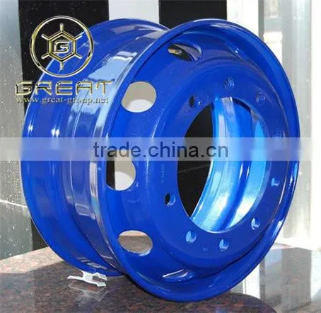 China Brand in OEM Design of 22.5 Inch Truck Tubeless Rims photo-5