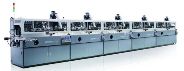 Fully Automatic Five Color Screen Printing Machine