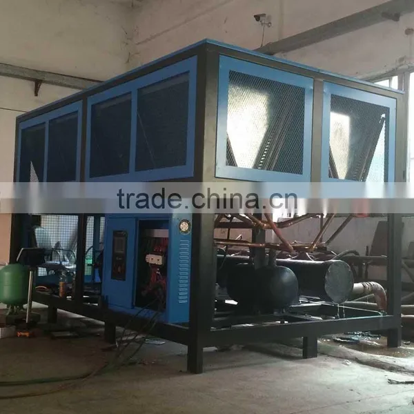 R22 Cooling Media Industrial Air Cooled Screw Chiller photo-4