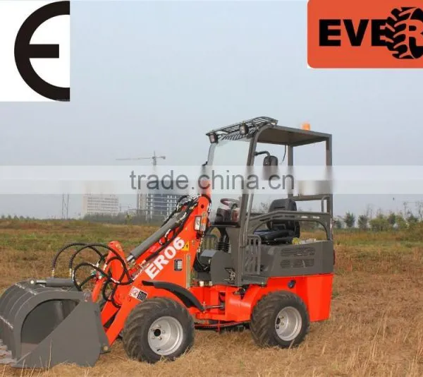 Everun ER06 Hydrostatic Driving 600KG Loading Capacity Mini Loader/Hoflader photo-4