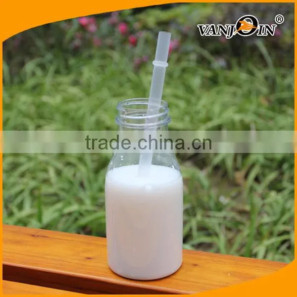 11oz Plastic Yogurt Mousse Jelly Bottle With Lid photo-4