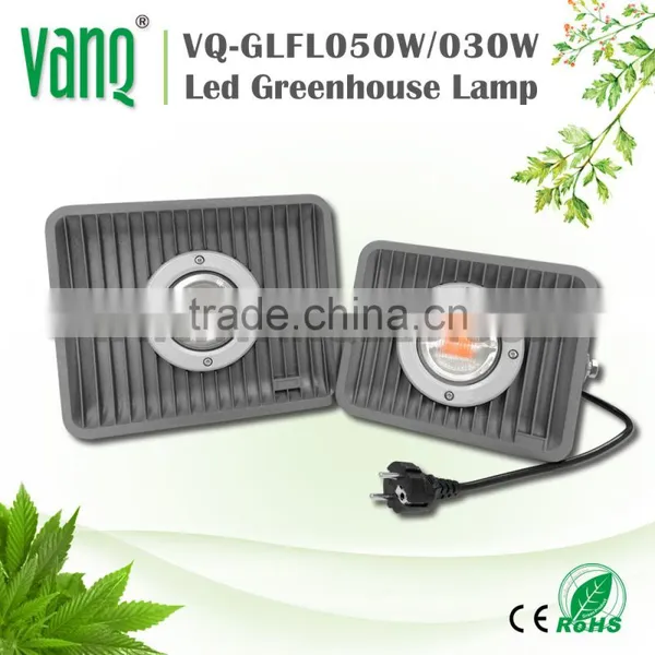 VANQ New Led Lighting for Indoor Flower Horticulture 30/50/100w Flood Greenhouse Lamp photo-2
