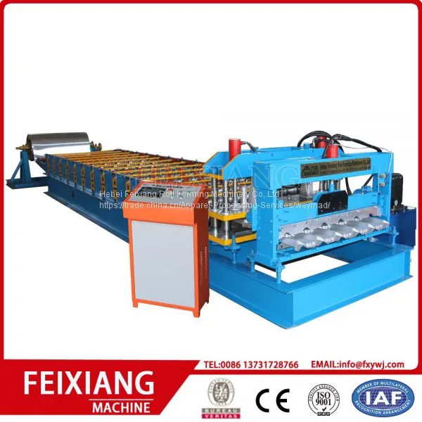 Colored Glazed Sheet Tile Roll Forming Machine photo-4