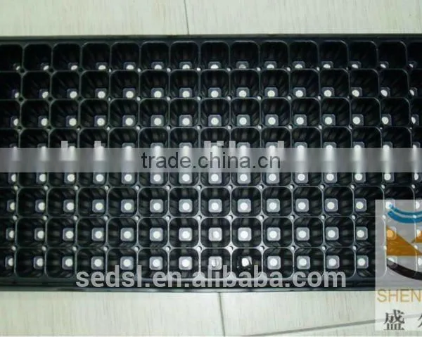 Plastic Material and PS Plastic Type 128 Seedling Trays photo-3