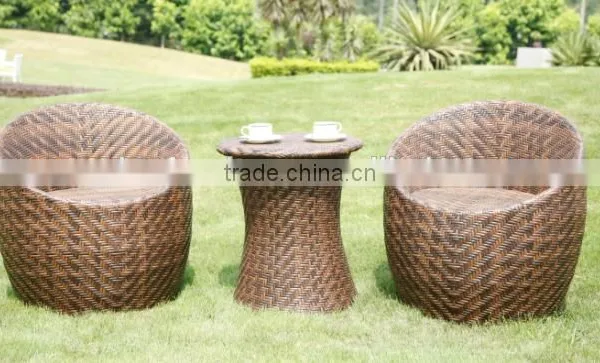 Outdoor Rattan Furniture Cozy Garden Wicker Coffee Table And Chair photo-4