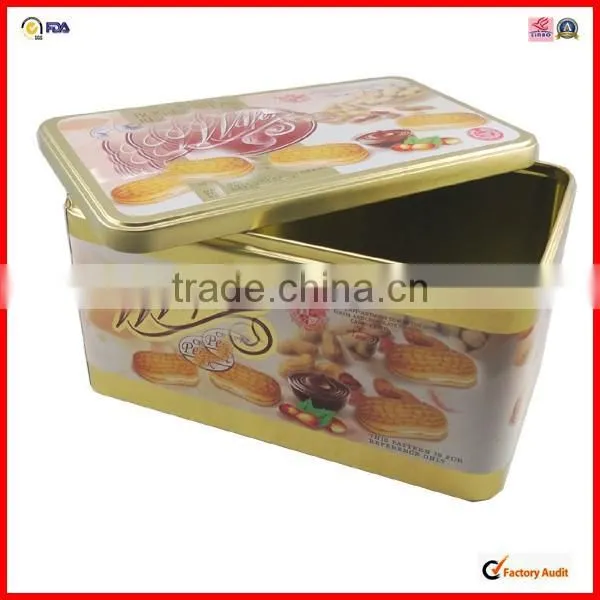 Manufacture Rectangle Metal Decorative Candy Boxes photo-3
