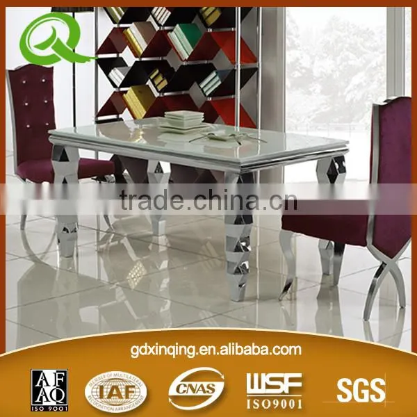 TH316 Tempered Glass Top Restaurant Table Restaurant Table photo-5