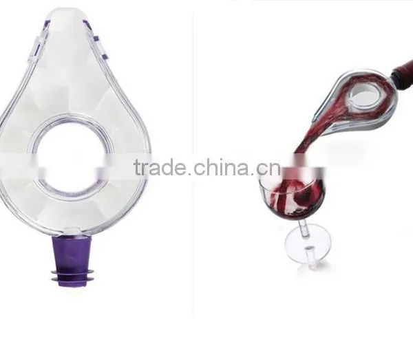 CY053 Plastic Wine Pourer Bottle Wine Decanter Wine Pour Filter Home Bar Essential Equipment photo-6