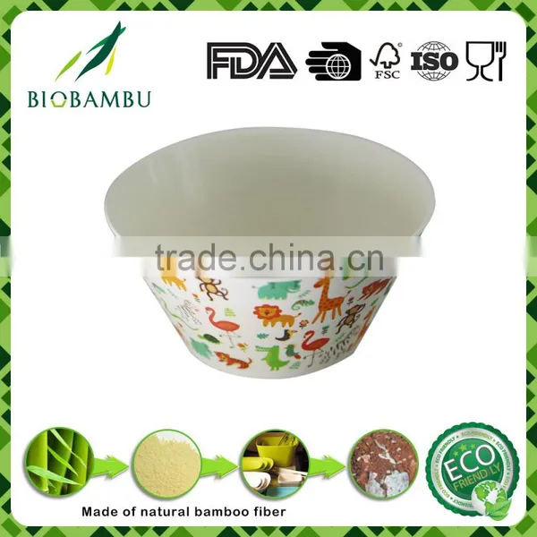 China Supplier Natural Bamboo Fiber Eco Friendly Kitchenware Dishes photo-4