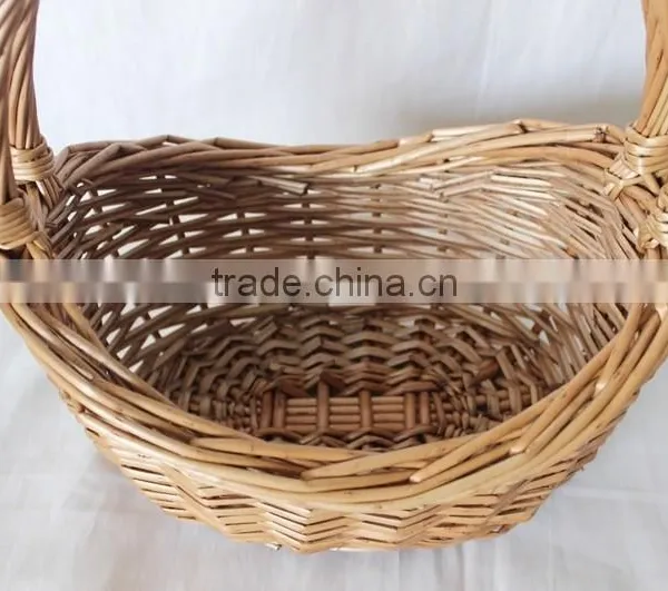 Boat Shape Cheap Bulk Wicker Empty Gift Basket photo-4
