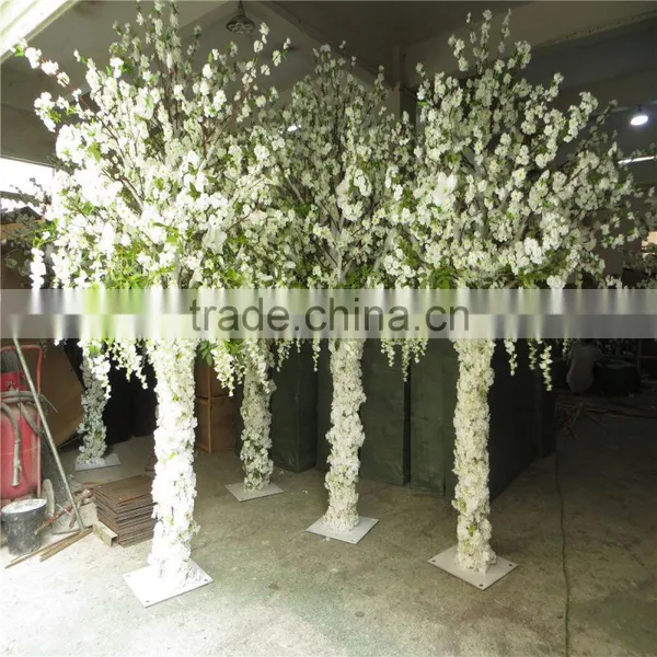 SJ201710059 China Manufacturer High Simulation Mini Artificial Cherry Blossom Tree photo-3