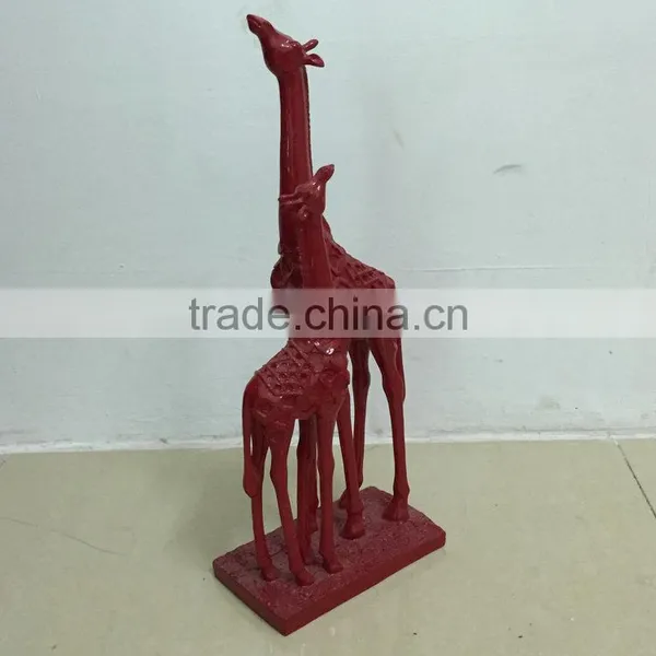Polyresin Giraffe Sculpture Statue photo-2