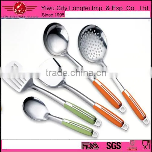 Stainless Steel Shovel Spoon With Platic Handle photo-3
