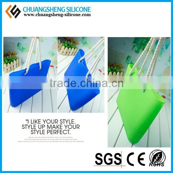 Wholesale Fashion Eco-friendly Silicone Portable Bag photo-5