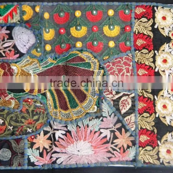 Indian Mandala Tapestry - Antique Floral Handloom Vintage Tapestry Upholstery Fabric photo-2