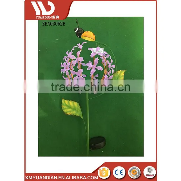 Garden Led Solar Light Price List Bouquets Insect Solar Stake photo-2