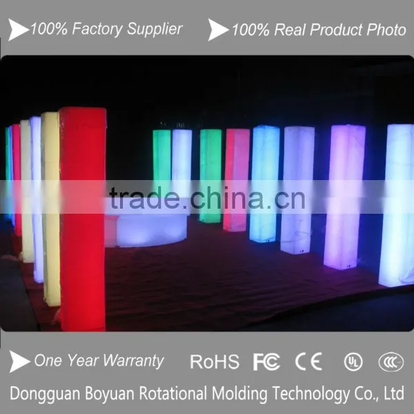Inflatable Totem With LED Lights Blower for Advertising Display, White Column With Light photo-2