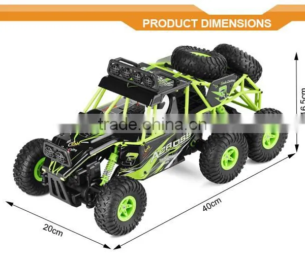 2.4G 1/18 Six Drive Desert Victory-hawk Hbx rc Car Body photo-5