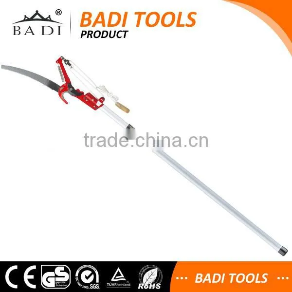 Extendable Pole Long Tree Saw With Shear Tool and Rope