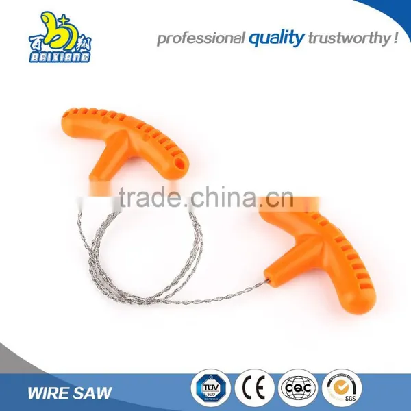 Superior QualIty Excellent Service Orange Plastic Wood Abrasive Saw Wire