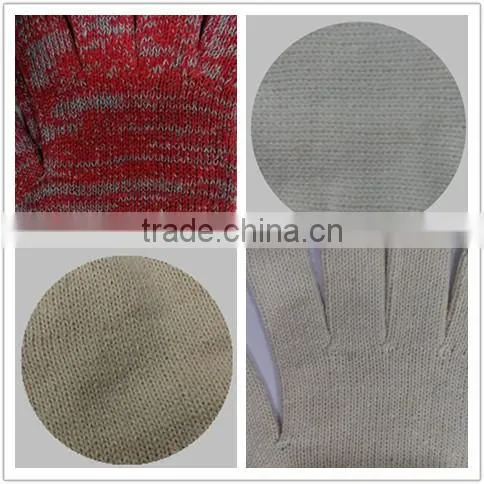 DDsafety Hot Sale Yellow Cotton Gloves Work Gloves With CE photo-3