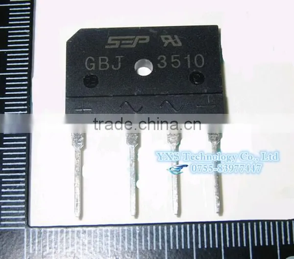GBJ3510 bridge rectifier 35A 1000V bridge rectifier IC GBJ 3510