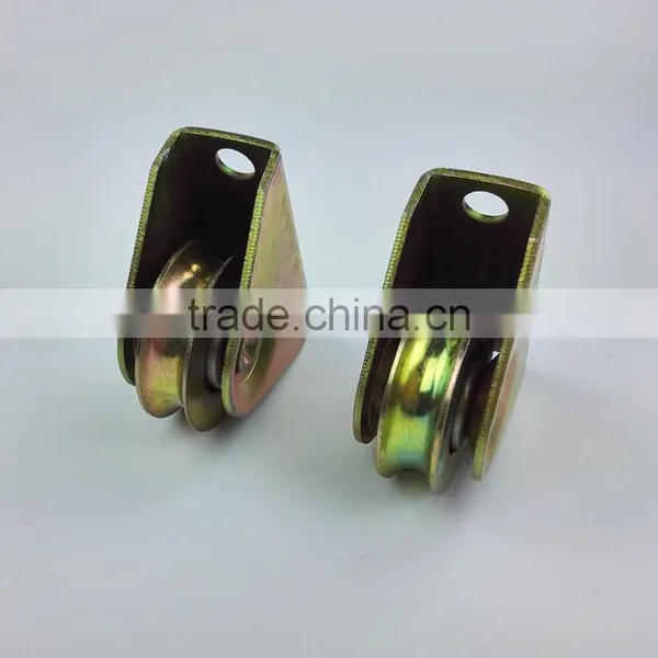 1.5 Inch Sliding Gate Wheel Diameter 40mm Thickness 12mm Bearing 6000RS Groove "U" With Outer Support ITEM:412PCR photo-2