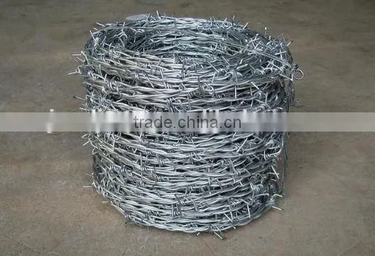 Color Coated or Galvanized Barbed Iron Wire in Guangzhou Supplier photo-2