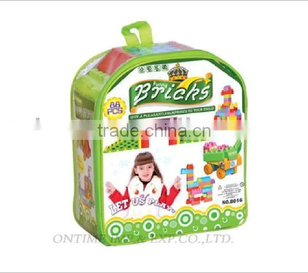 Plastic Blocks-88pcs/ Baby Toys/ Plastic Toys