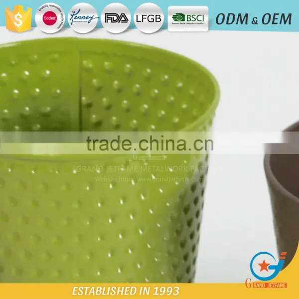 Wholesale Factory Price Metal Embossing Vegetable Plants in Pots Flower Plant Pot photo-3