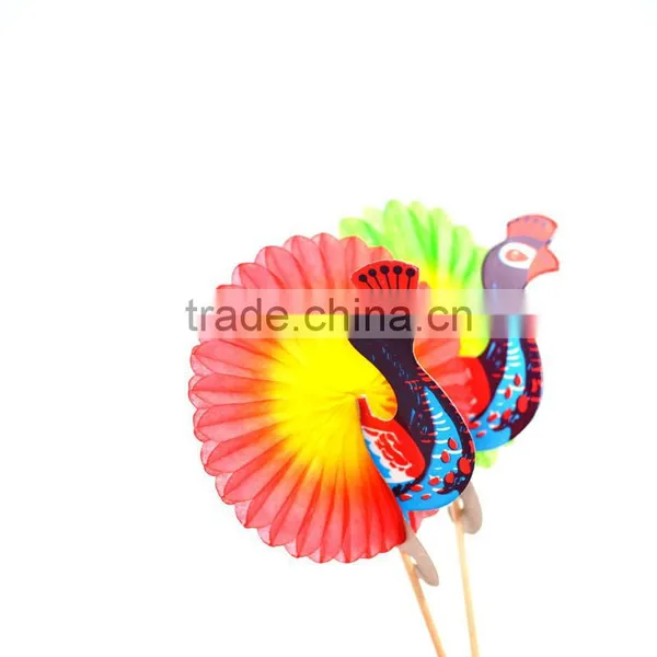 Phoenix /bird/artificial Flowers Decoration for Happy Birthday photo-6