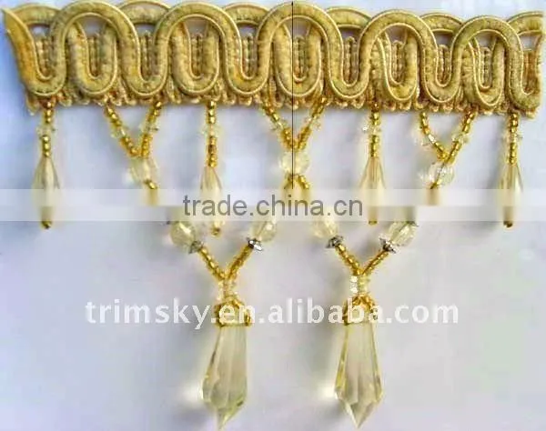Acrylic Beaded Fringe