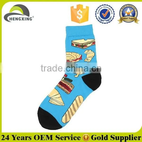 Hot Sale Printed Foods Socks Custom photo-6
