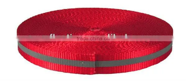 Recycle Decorative Polyester Knitting Reflective Webbing Tape photo-4