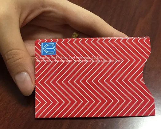 Aikeyi RFID Blocking Sleeve Credit Card IC Metal Shielding Protector Secure your ID Protecting your card from theft