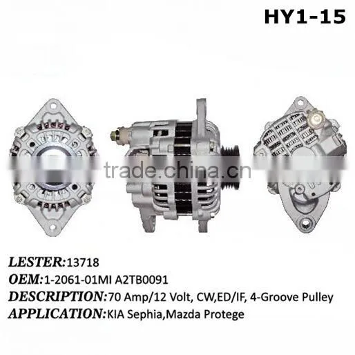 70A/12v Mini Car Alternator for Sale OE:A2TB0091 photo-2